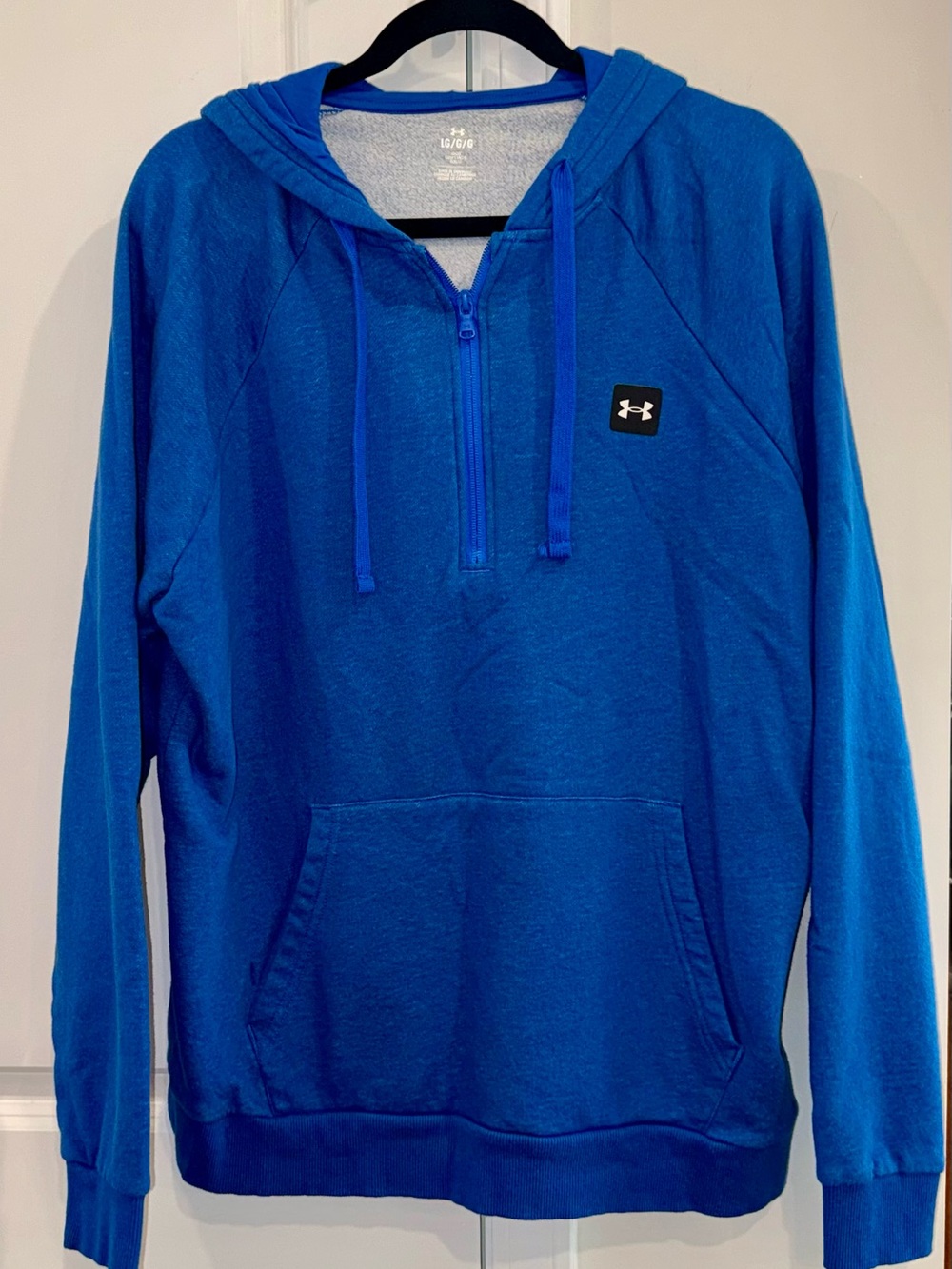 Under Armour Men’s Large Blue Hoodie Sweatshirt